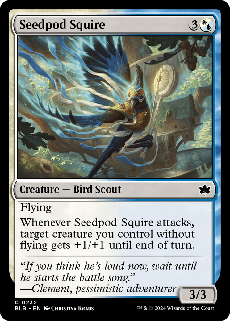 Seedpod Squire [Bloomburrow] | Pegasus Games WI