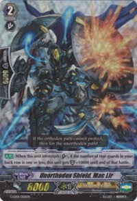 Unorthodox Shield, Mac Lir (RRR) (G-LD01/006EN) [G-Legend Deck Vol.1: The Dark] | Pegasus Games WI