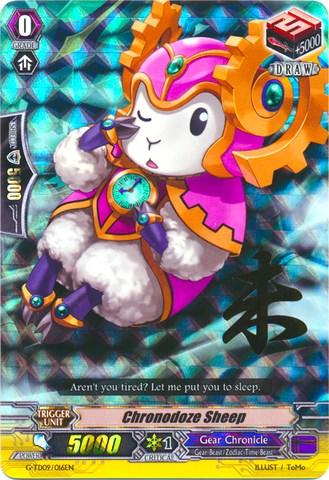 Chronodoze Sheep (RRR) (G-TD09/016EN) [True Zodiac Time Beasts] | Pegasus Games WI