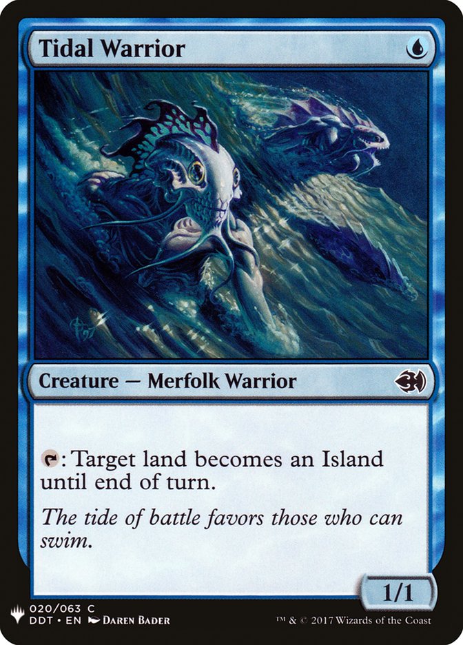 Tidal Warrior [Mystery Booster] | Pegasus Games WI