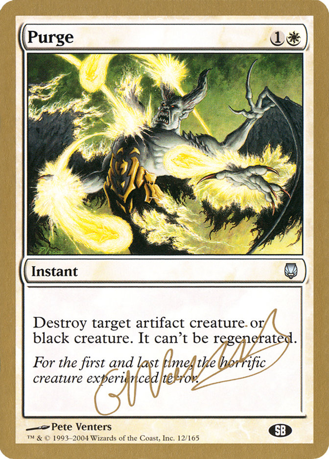 Purge (Gabriel Nassif) (SB) [World Championship Decks 2004] | Pegasus Games WI