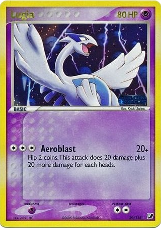 Lugia (29/115) (Stamped) [EX: Unseen Forces] | Pegasus Games WI