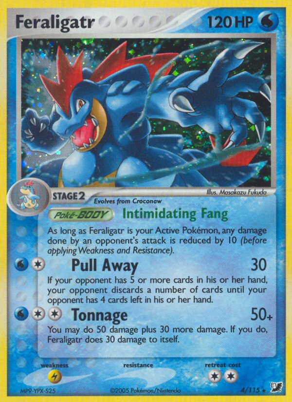 Feraligatr (4/115) [EX: Unseen Forces] | Pegasus Games WI