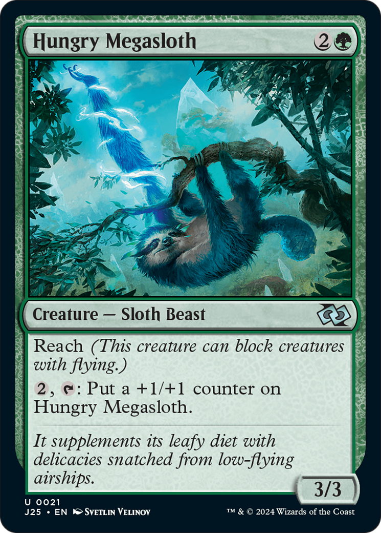 Hungry Megasloth [Foundations Jumpstart] | Pegasus Games WI