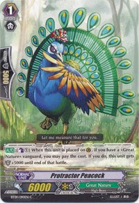 Protractor Peacock (BT09/090EN) [Clash of Knights & Dragons] | Pegasus Games WI