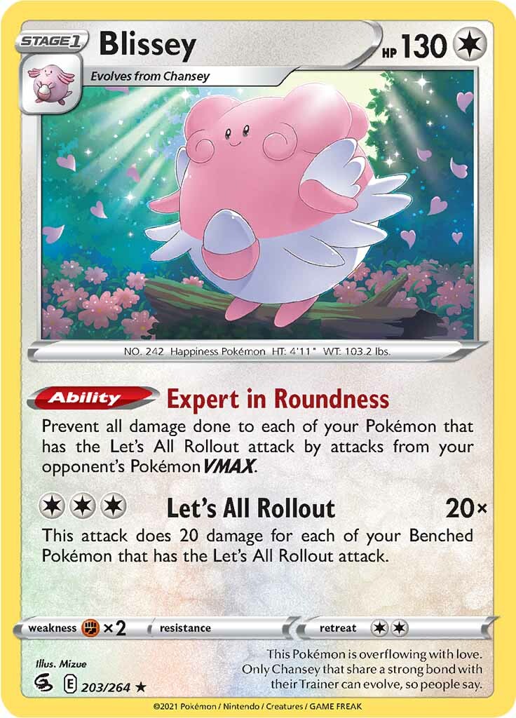 Blissey (203/264) [Sword & Shield: Fusion Strike] | Pegasus Games WI