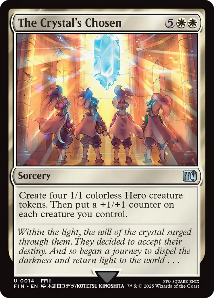 The Crystal's Chosen [FINAL FANTASY] | Pegasus Games WI