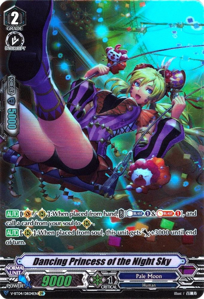 Dancing Princess of the Night Sky (V-BT04/DR04EN) [Vilest! Deletor] | Pegasus Games WI