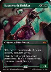 Hauntwoods Shrieker (Borderless) [Duskmourn: House of Horror] | Pegasus Games WI