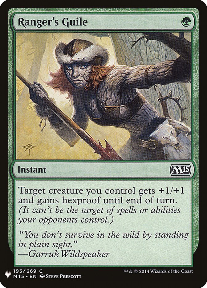 Ranger's Guile [Mystery Booster] | Pegasus Games WI