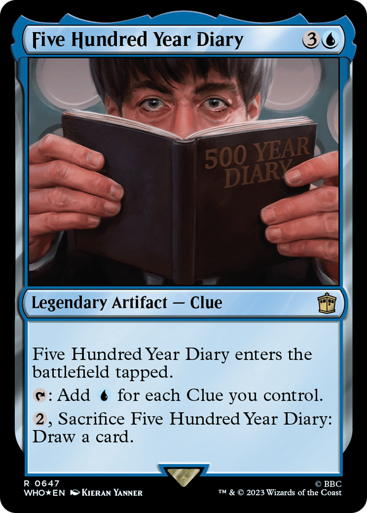 Five Hundred Year Diary (Surge Foil) [Doctor Who] | Pegasus Games WI