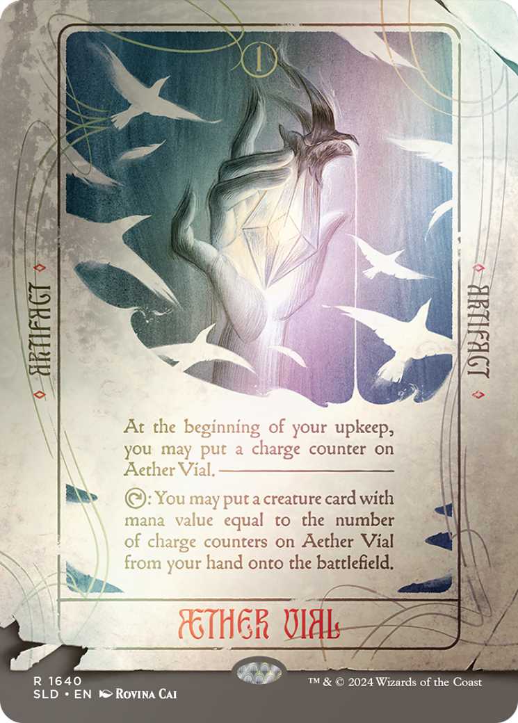 Aether Vial (Rainbow Foil) [Secret Lair Drop Series] | Pegasus Games WI