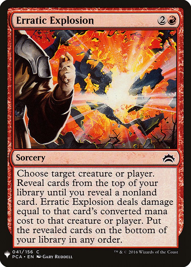 Erratic Explosion [Mystery Booster] | Pegasus Games WI