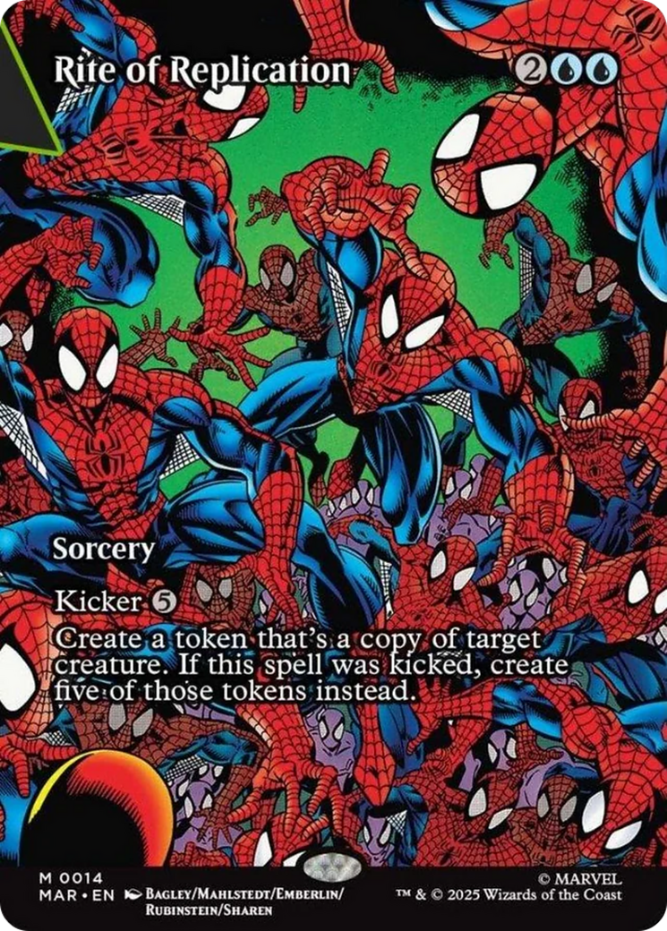 Rite of Replication (Borderless) [Marvel's Spider-Man: Eternal-Legal] | Pegasus Games WI