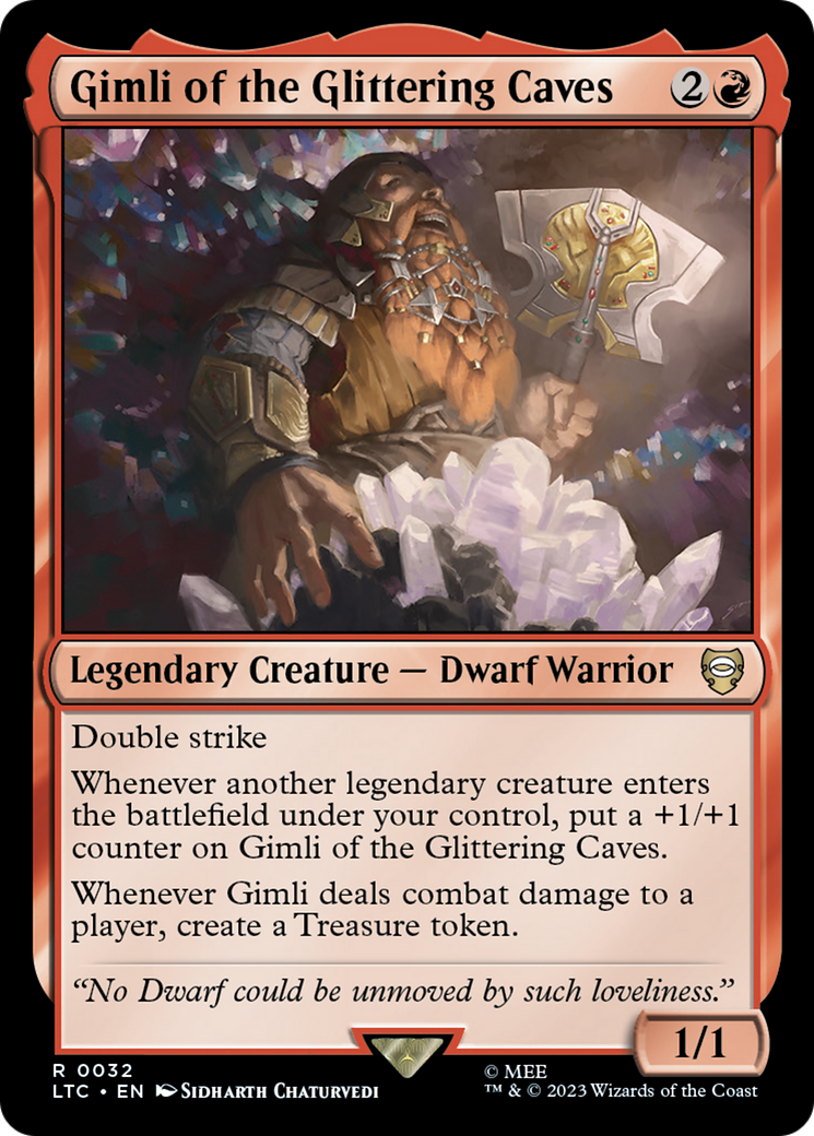 Gimli of the Glittering Caves [The Lord of the Rings: Tales of Middle-Earth Commander] | Pegasus Games WI