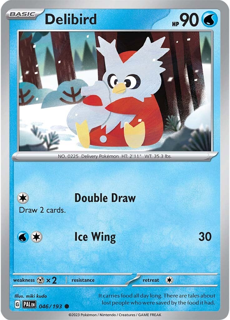 Delibird (046/193) [Scarlet & Violet: Paldea Evolved] | Pegasus Games WI