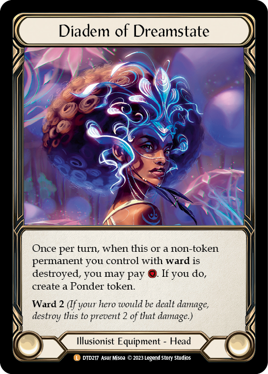 Diadem of Dreamstate [DTD217] (Dusk Till Dawn)  Rainbow Foil | Pegasus Games WI