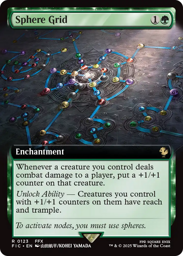 Sphere Grid (Extended Art) [FINAL FANTASY Commander] | Pegasus Games WI
