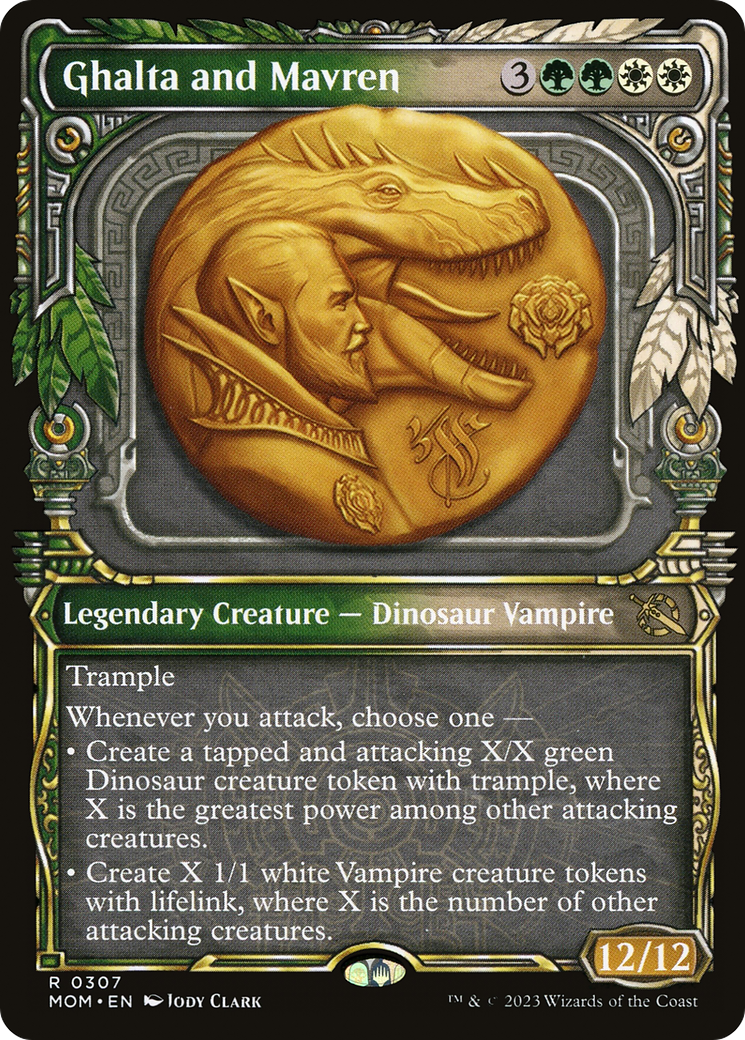 Ghalta and Mavren (Showcase Planar Booster Fun) [March of the Machine] | Pegasus Games WI