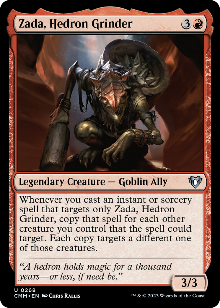 Zada, Hedron Grinder [Commander Masters] | Pegasus Games WI