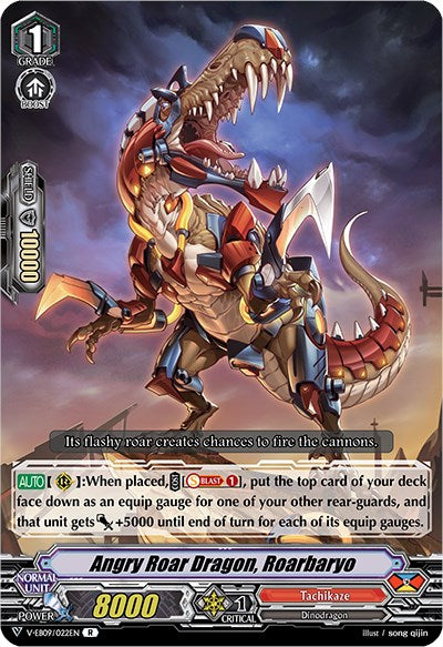 Angry Roar Dragon, Roarbaryo (V-EB09/022EN) [The Raging Tactics] | Pegasus Games WI