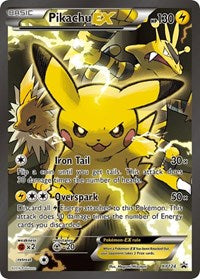 Pikachu EX (XY124) (Jumbo Card) [XY: Black Star Promos] | Pegasus Games WI