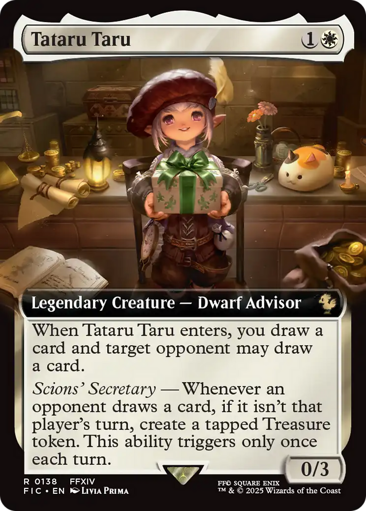 Tataru Taru (Extended Art) [FINAL FANTASY Commander] | Pegasus Games WI