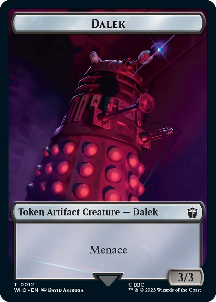 Dalek Token [Doctor Who Tokens] | Pegasus Games WI