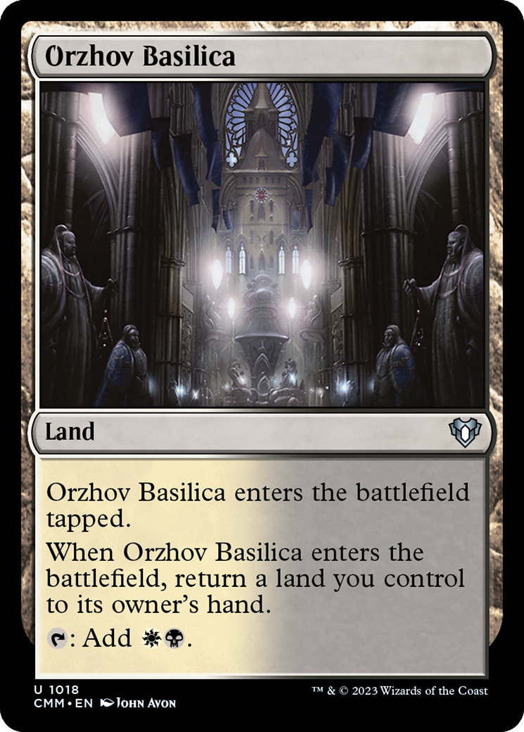 Orzhov Basilica [Commander Masters] | Pegasus Games WI