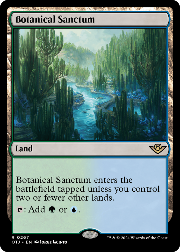 Botanical Sanctum [Outlaws of Thunder Junction] | Pegasus Games WI