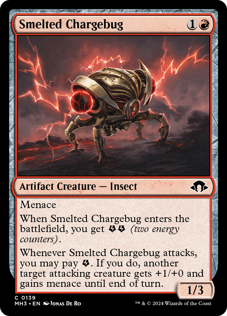 Smelted Chargebug [Modern Horizons 3] | Pegasus Games WI