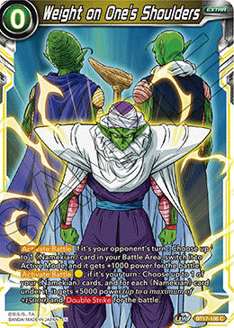 Weight on One's Shoulders (BT17-106) [Ultimate Squad] | Pegasus Games WI