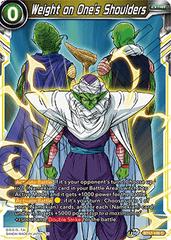 Weight on One's Shoulders (BT17-106) [Ultimate Squad] | Pegasus Games WI