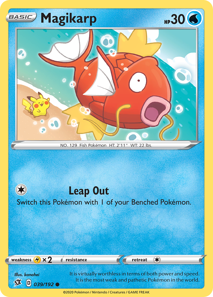 Magikarp (039/192) [Sword & Shield: Rebel Clash] | Pegasus Games WI