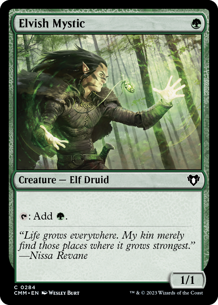 Elvish Mystic [Commander Masters] | Pegasus Games WI