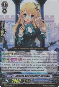 Superb New Student, Shizuku (G-CB01/010EN) [Academy of Divas] | Pegasus Games WI