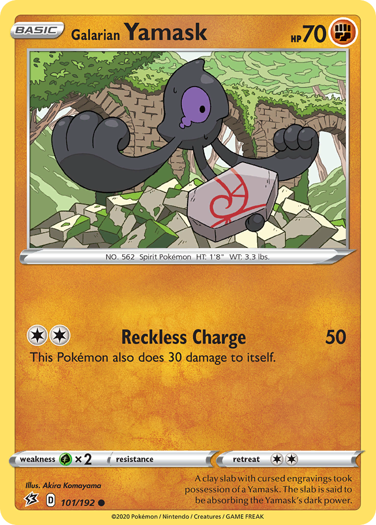 Galarian Yamask (101/192) [Sword & Shield: Rebel Clash] | Pegasus Games WI