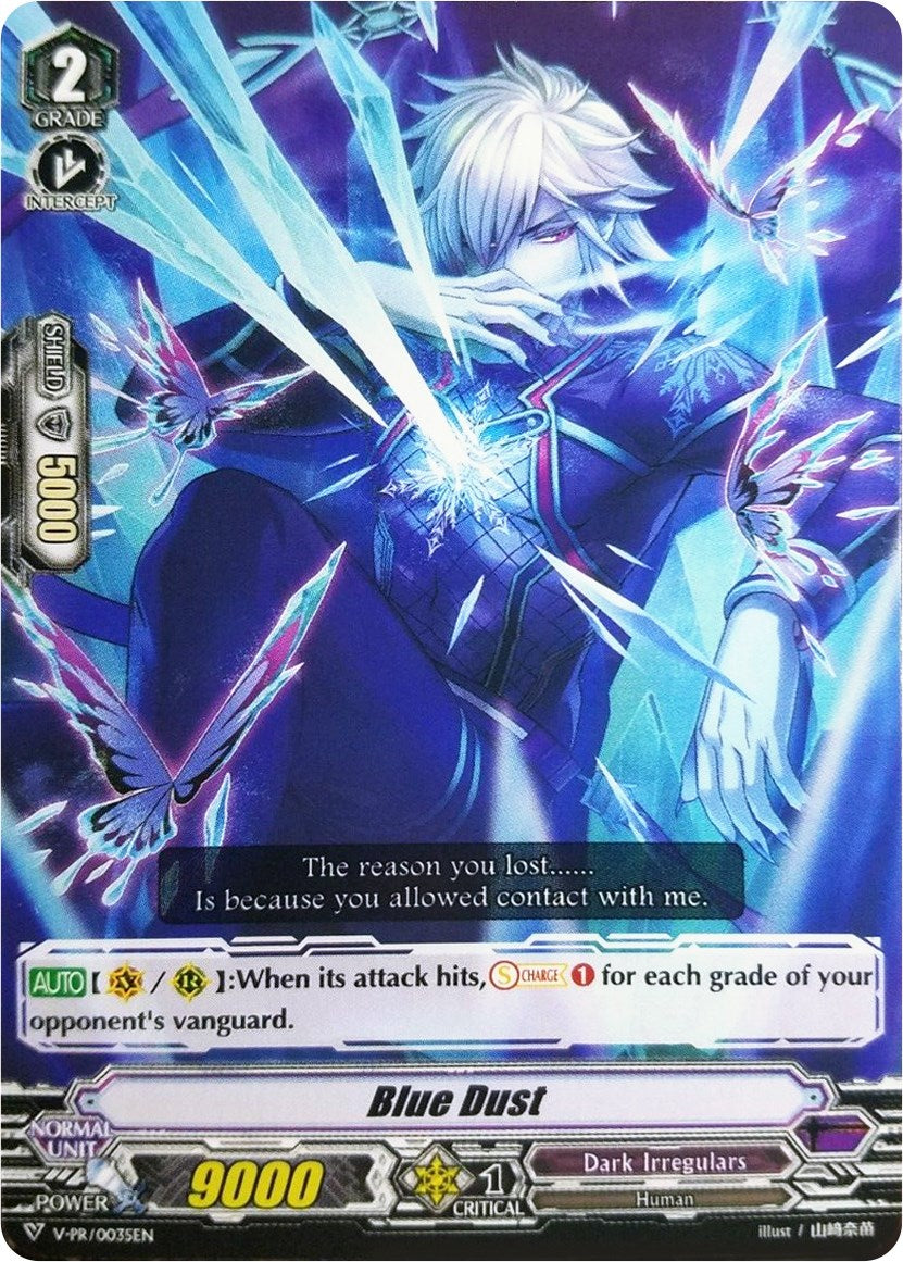 Blue Dust (V-PR/0035EN) [V Promo Cards] | Pegasus Games WI