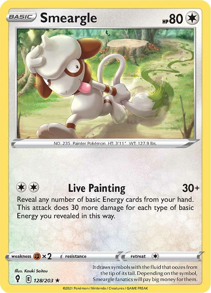 Smeargle (128/203) [Sword & Shield: Evolving Skies] | Pegasus Games WI