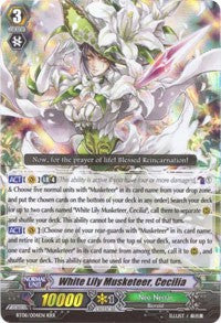 White Lily Musketeer, Cecilia (BT08/004EN) [Blue Storm Armada] | Pegasus Games WI