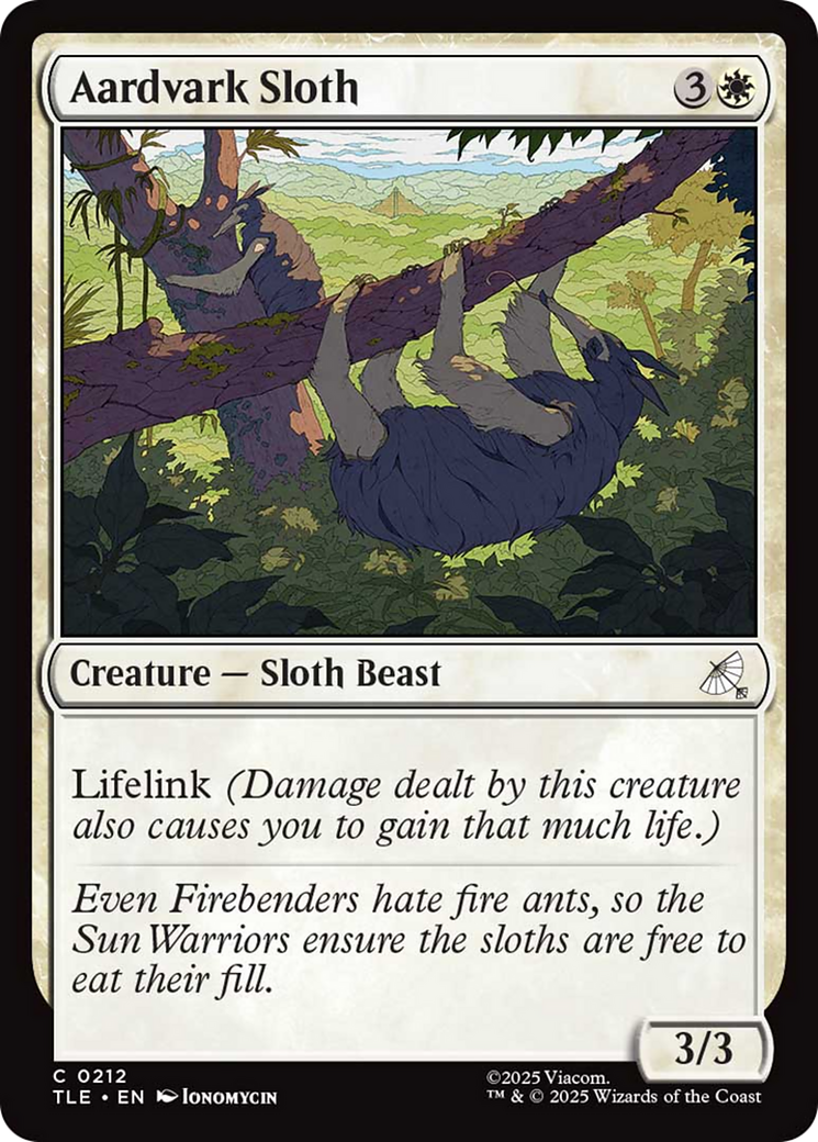Aardvark Sloth [Avatar: The Last Airbender: Eternal-Legal] | Pegasus Games WI
