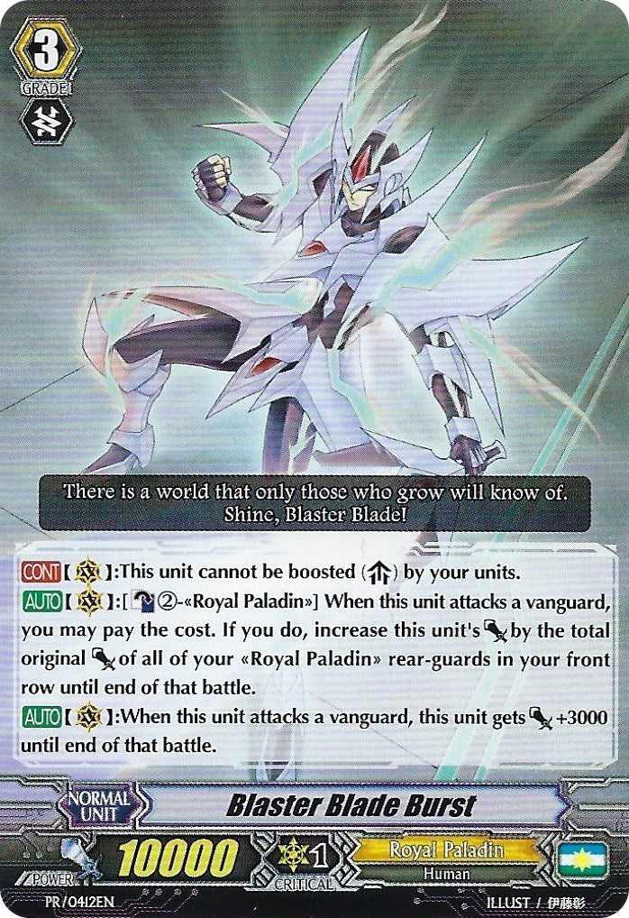 Blaster Blade Burst (PR/0412EN) [Promo Cards] | Pegasus Games WI