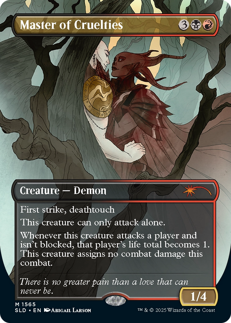 Master of Cruelties (Rainbow Foil) [Secret Lair Drop Series] | Pegasus Games WI