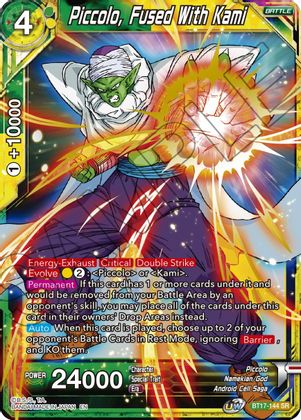 Piccolo, Fused With Kami (BT17-144) [Ultimate Squad] | Pegasus Games WI