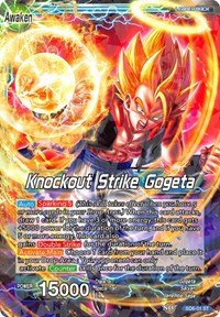 Gogeta // Knockout Strike Gogeta (2018 Big Card Pack) (SD6-01) [Promotion Cards] | Pegasus Games WI