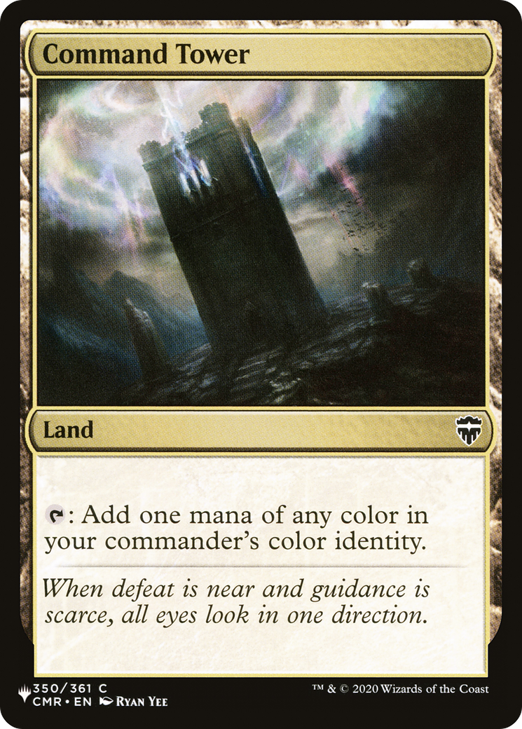Command Tower (CMR) [The List] | Pegasus Games WI