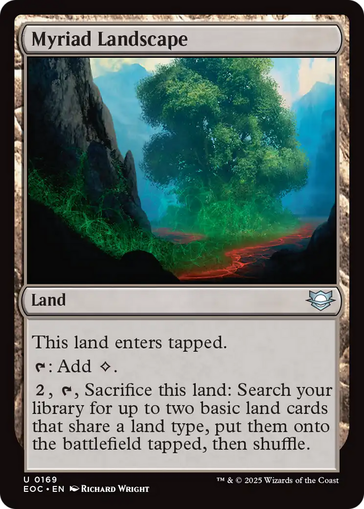 Myriad Landscape [Edge of Eternities Commander] | Pegasus Games WI