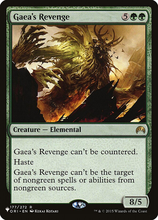 Gaea's Revenge [The List] | Pegasus Games WI