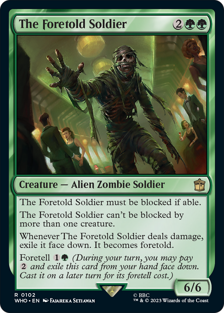 The Foretold Soldier [Doctor Who] | Pegasus Games WI