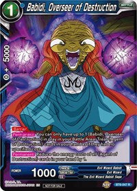 Babidi, Overseer of Destruction (Gold Stamped) (BT6-047) [Tournament Promotion Cards] | Pegasus Games WI